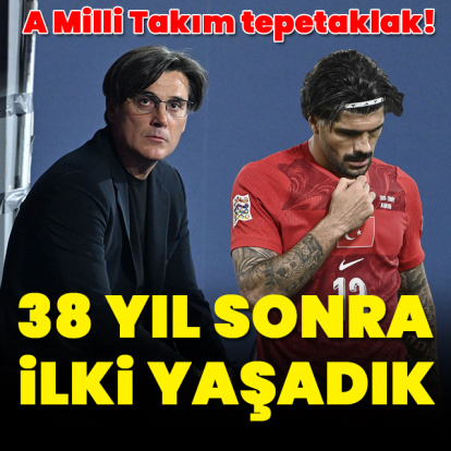 38 yıl sonra ilki yaşadık