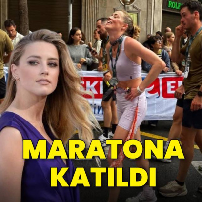 Ünlü oyuncunun maraton koşusu