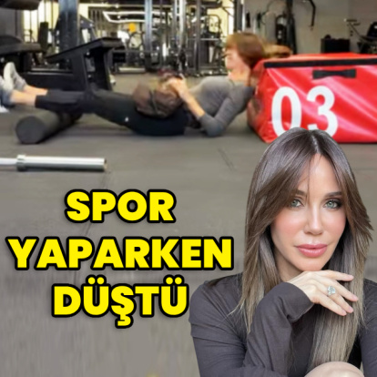 Spor yaparken düştü