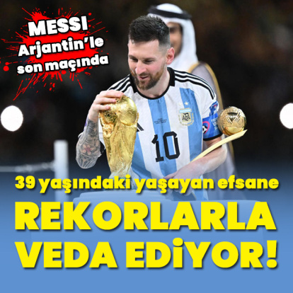Rekorlarla veda ediyor!