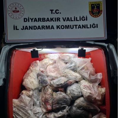 Diyarbakır'da içyağı ve sakatat ele geçirildi
