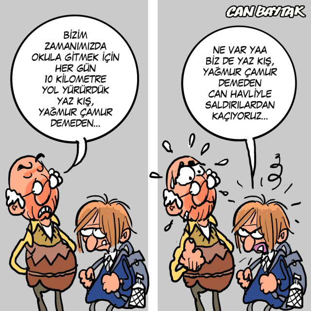Can Baytak karikatürleri (Ekim 2026)