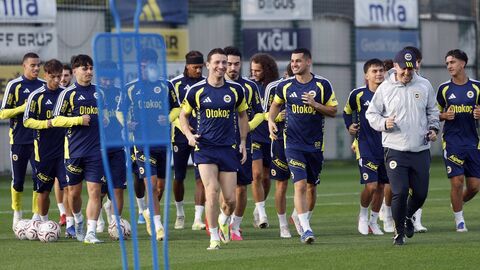 F.Bahçe'nin Rize maçı hazırlıkları sürüyor