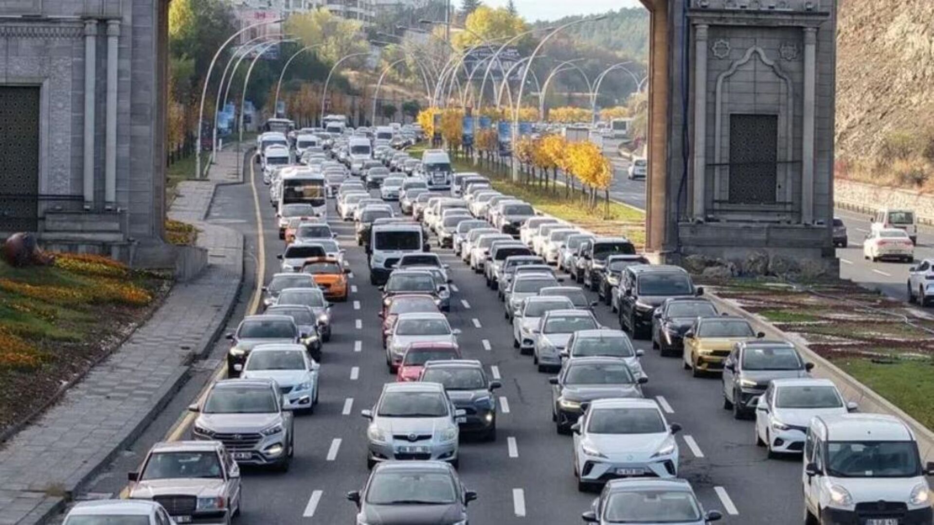 Ankara'da Filistin yürüyüşü nedeniyle bazı yollar kapatılacak