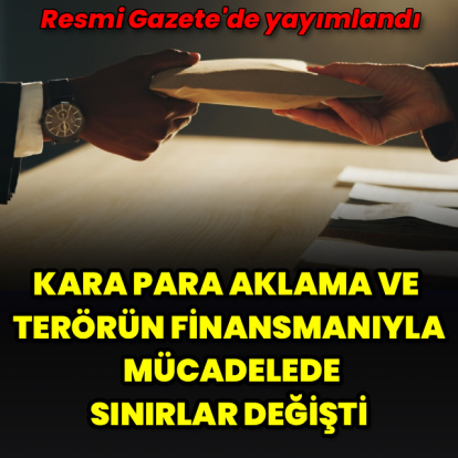 Kara para aklama ve terörün finansmanıyla mücadelede yeni dönem