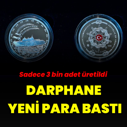 Darphane yeni para bastı! Sadece 3 bin adet üretildi