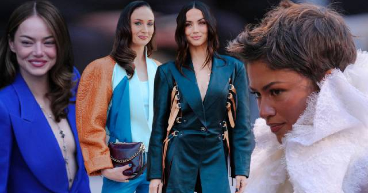 Paris Moda Haftası'nın son defilesine ünlü akını