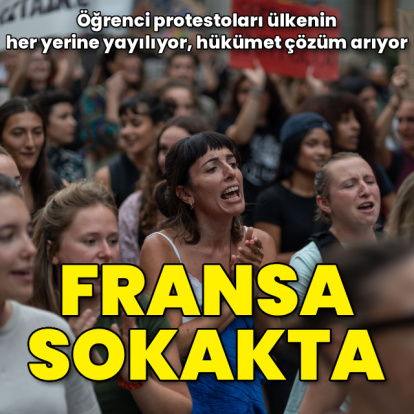 Fransa'da öğrenci hareketi büyüyor