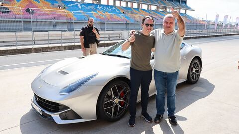 Massa, görme engelli hayranıyla İstanbul Park'ta buluştu