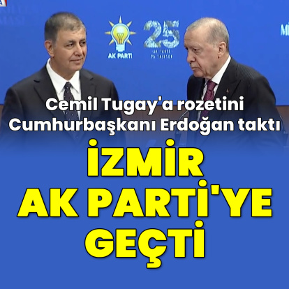 Cemil Tugay AK Parti'ye katıldı