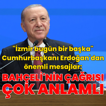 Cumhurbaşkanı Erdoğan'dan açıklamalar