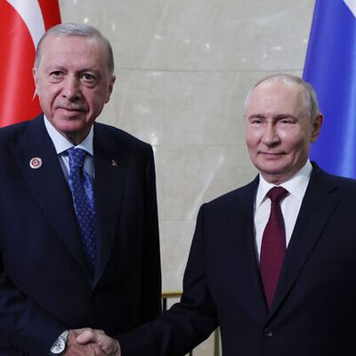 Cumhurbaşkanı Erdoğan, Putin'le görüştü