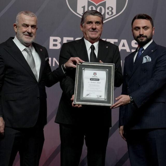 Beşiktaş'ta mazbata töreni yapıldı!
