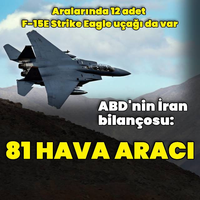 ABD'nin en az 81 hava aracı kayboldu veya hasar gördü