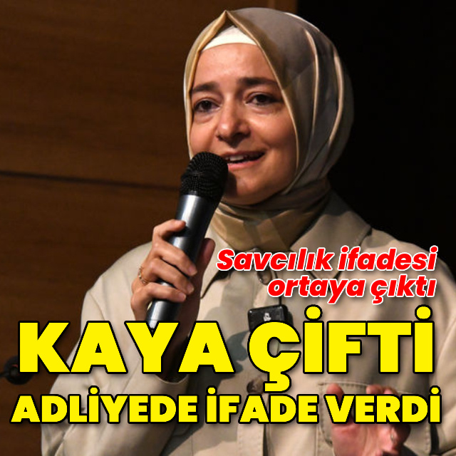 Kaya çifti adliyede