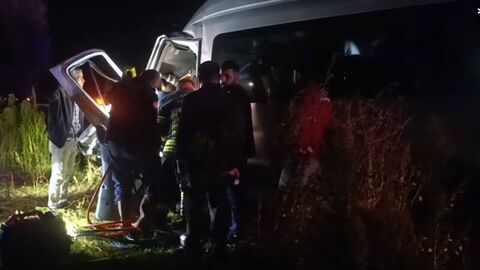 Kayseri'de feci kaza: 1 ölü, 15 yaralı