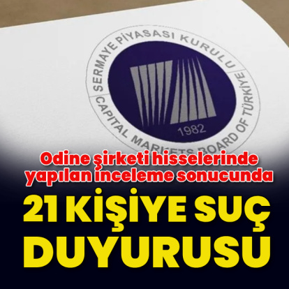 SPK'dan 21 kişi hakkında suç duyurusu