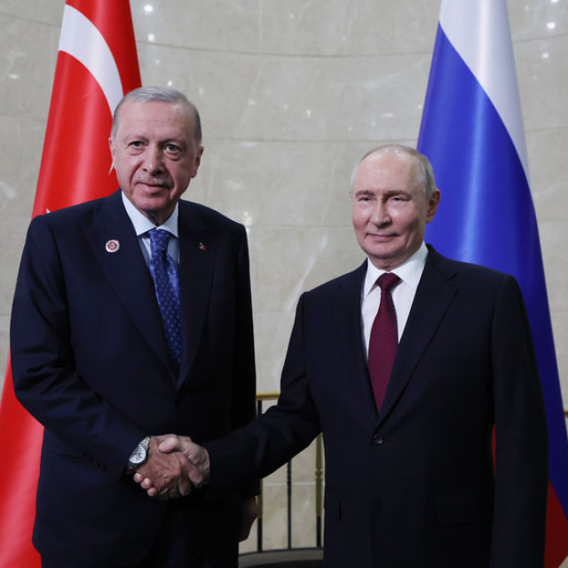 Cumhurbaşkanı Erdoğan, Putin'le görüştü