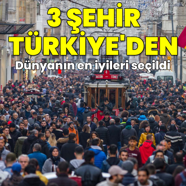 Dünyanın en iyi 3. şehri Türkiye'den