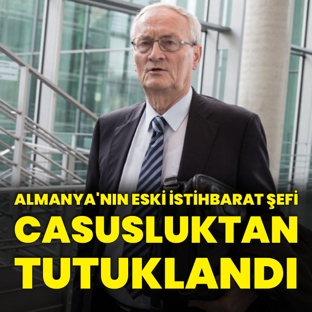 Almanya'da eski istihbarat şefi tutuklandı