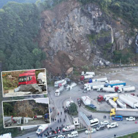 Gökten kaya yağdı! TIR parkında facia!