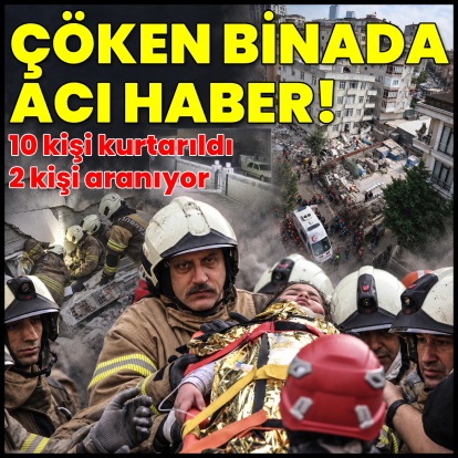 Maltepe'de 7 katlı bina çöktü! Arama kurtarma çalışmaları başladı