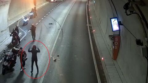 Bursa'da tünelde otomobille çarpışan motosikletin sürücüsü Ali Bilensir