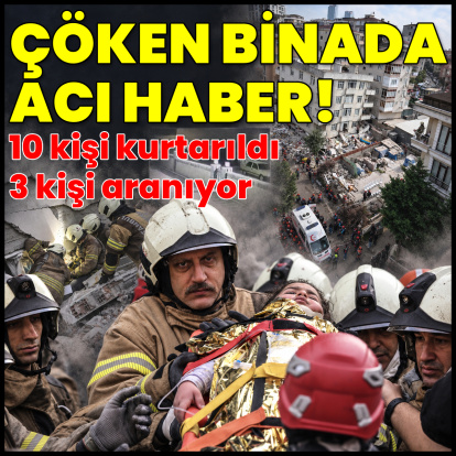 Maltepe'de 7 katlı bina çöktü! Arama kurtarma çalışmaları başladı