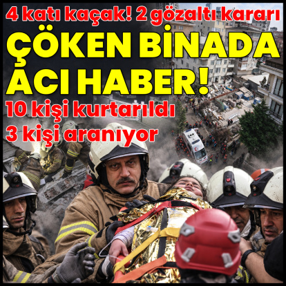Maltepe'de 7 katlı bina çöktü! Arama kurtarma çalışmaları başladı