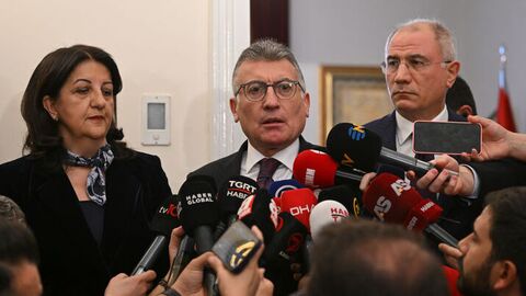 AK Parti ve DEM Parti heyetleri görüştü