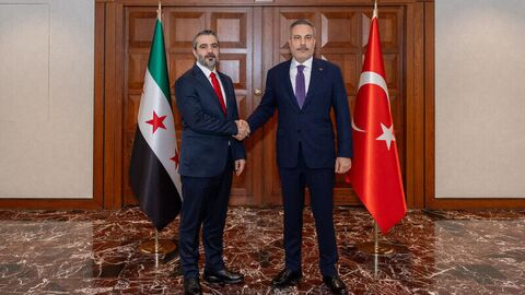 Bakan Fidan, Suriyeli mevkidaşı ile görüştü