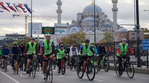 İstanbul bu pazar tarihe pedal çevirecek