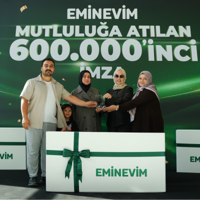 Eminevim’den 600 bininci teslimat