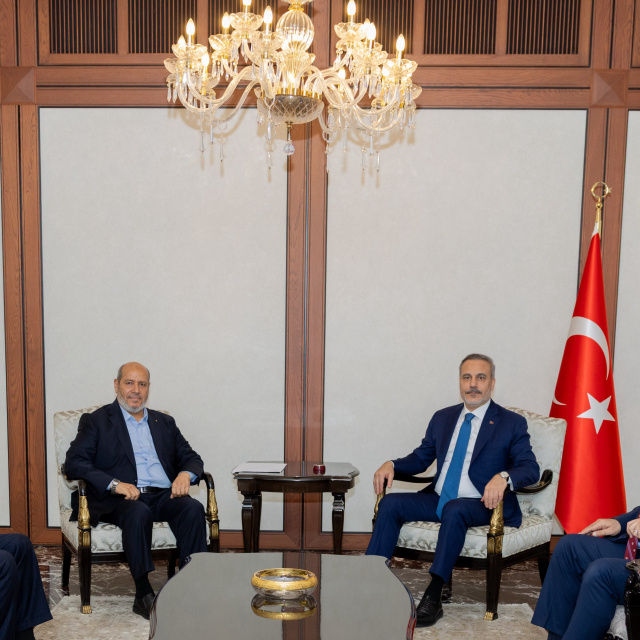 Bakan Fidan, Hamas heyeti ile görüştü
