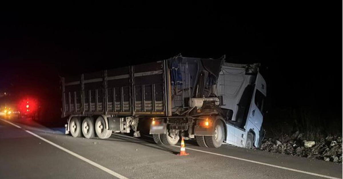 80-year-old man dies after being hit by truck in Zonguldak