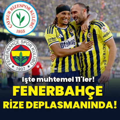 İşte İsmail Kartal'ın Rizespor 11'i!