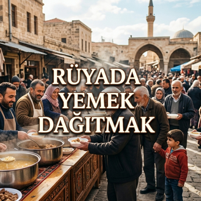 Rüyada yemek dağıtmak ne anlama gelir?