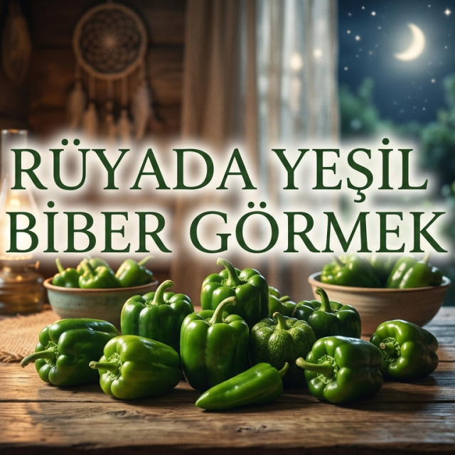 Rüyada yeşil biber görmek ne anlama gelir?