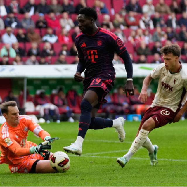 B.Münih, Augsburg engelini aşamadı!