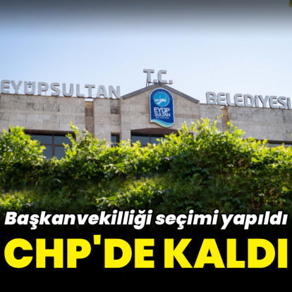 Eyüpsultan Belediyesi CHP'de kaldı