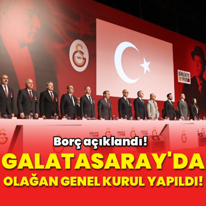 Galatasaray'ın borcu açıklandı!