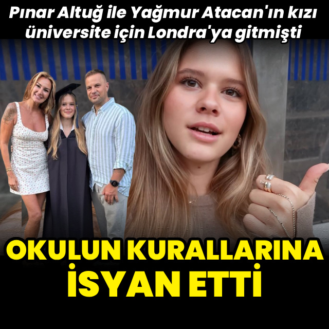 Üniversitenin kurallarına isyan etti