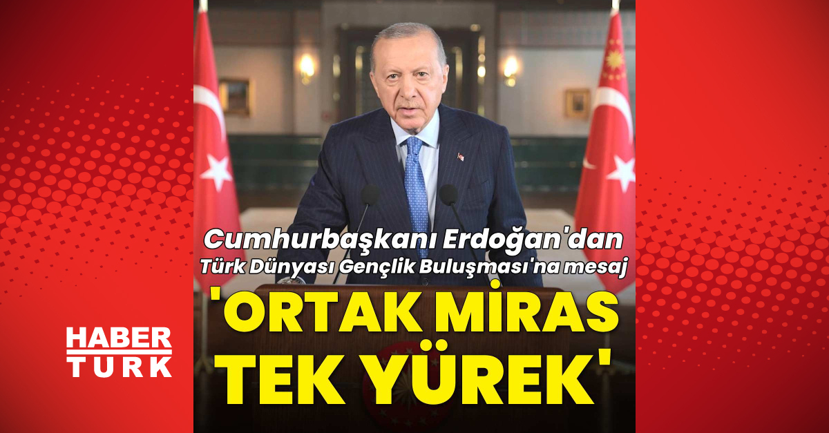 Erdoğan sends message to youth gathering in Kocaeli