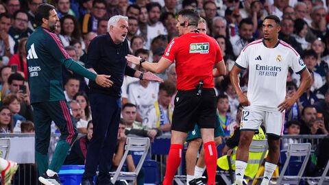 İspanya La Liga'da Real Madrid'in Villarreal'i 1-0 mağlup ettiği maça Jose