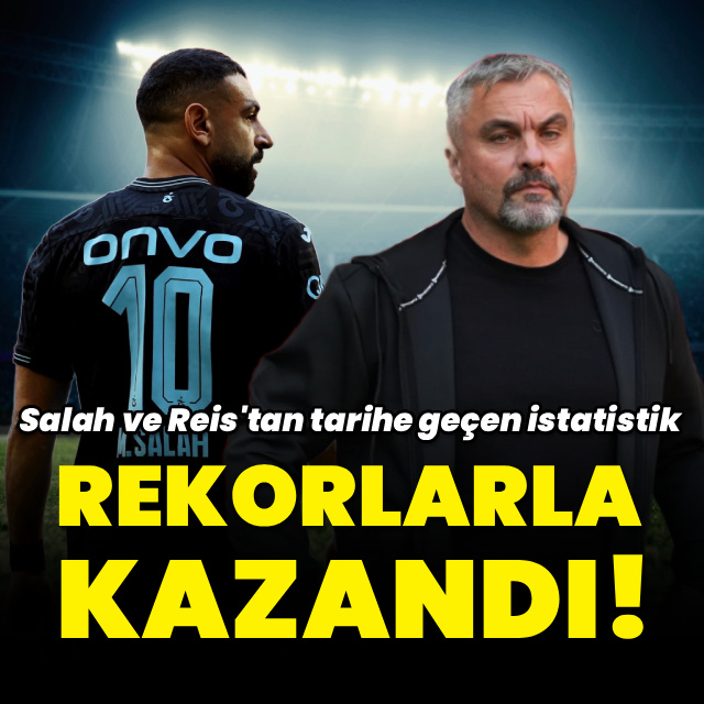 Trabzon, Samsun'da rekorlarla kazandı!