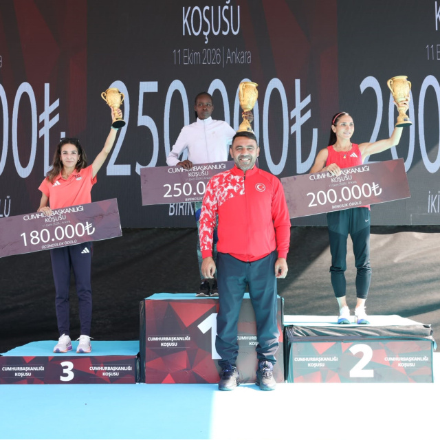 Cumhurbaşkanlığı Yarı Maratonu tamamlandı