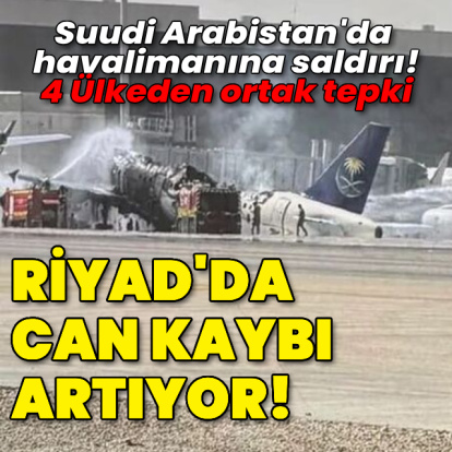 Husiler havalimanını vurdu!