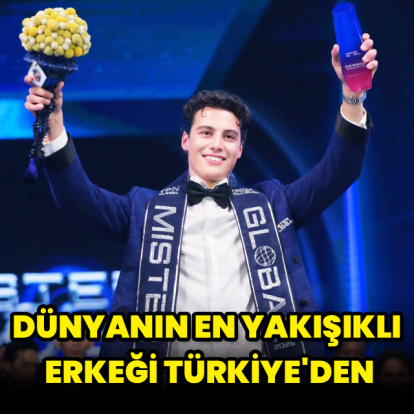 Dünyanın en yakışıklı erkeği Türkiye'den