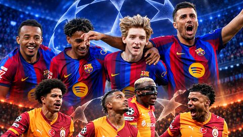 Devler Ligi'nde Galatasaray'ın konuğu Barcelona!