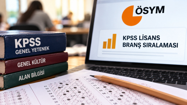 KPSS branş sıralaması için gözler ÖSYM'de!